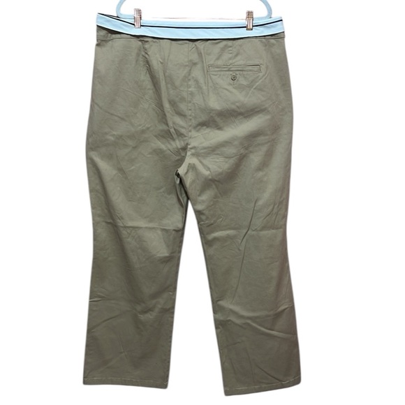 Wild Fable Fold Over Tan Regular Fit Pants. Size 17 - Picture 8 of 11